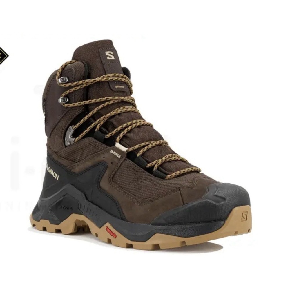 Salomon Quest Element Mid GTX Waterproof Gore-Tex Boots sz.11.5 Brown 472161 NEW